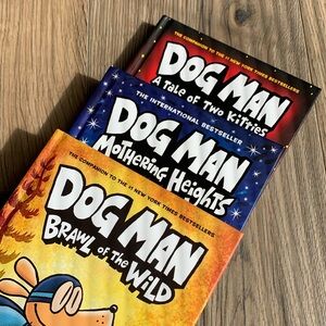 Dog Man Hardcover Set of 3 by Dav Pilkey